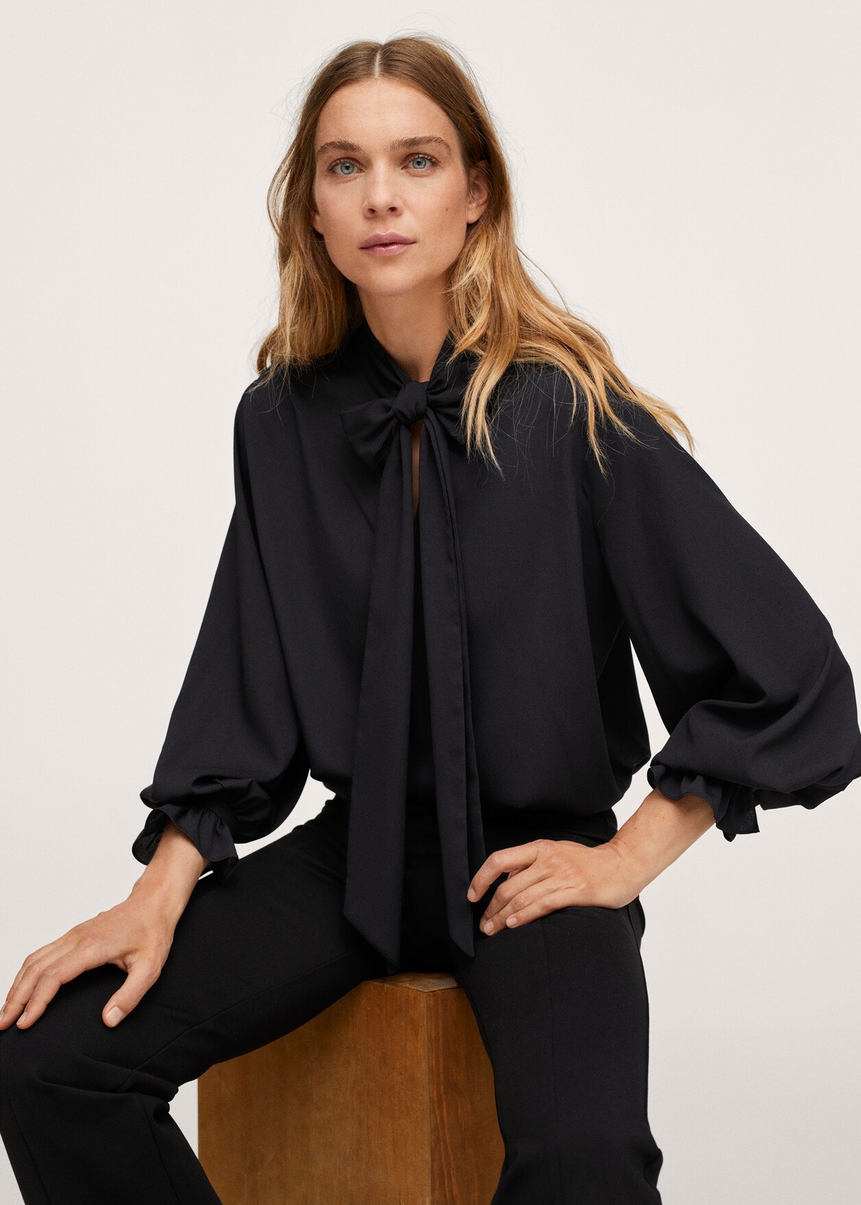 img_1657 Дамска риза шифон - Image 1