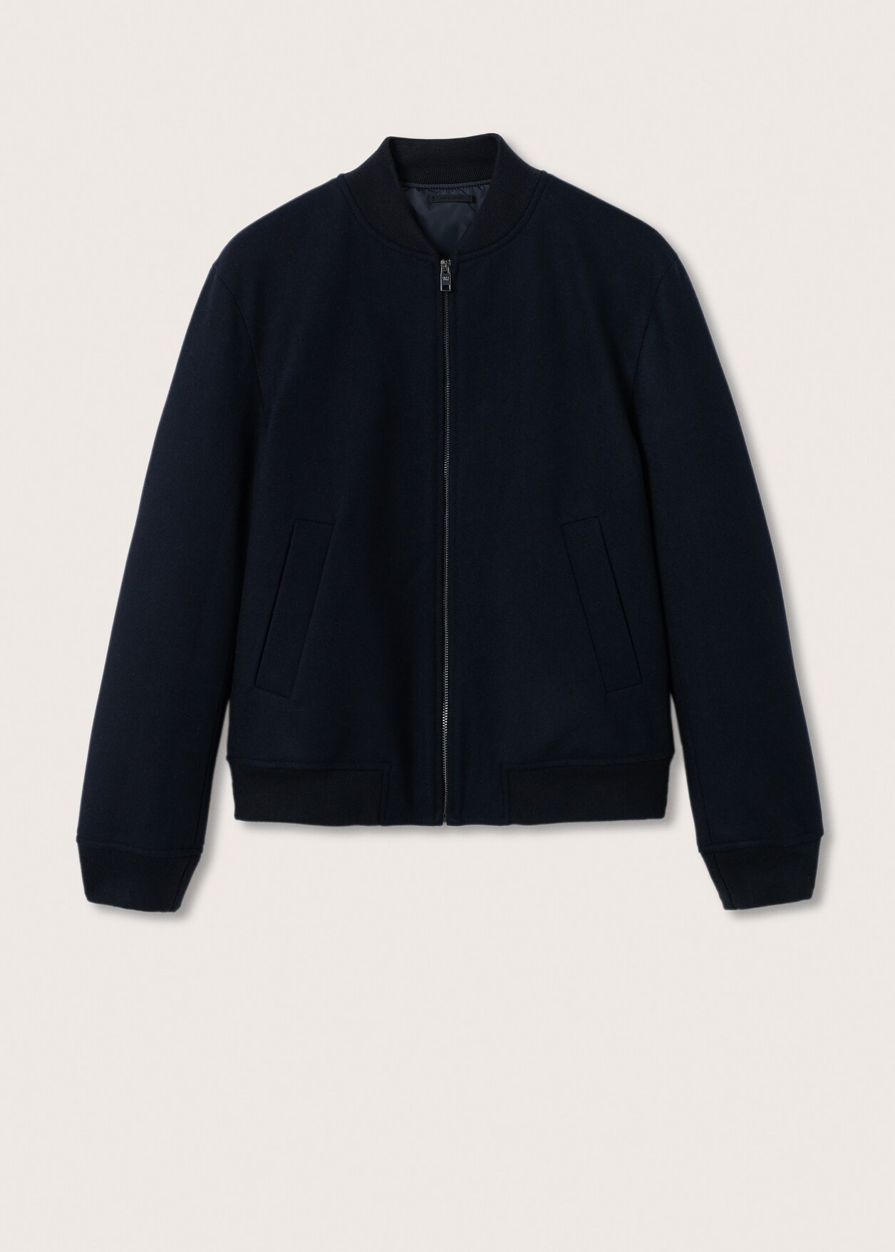 img_1721 Мъжко вълнено яке тип бомбър - Image 1